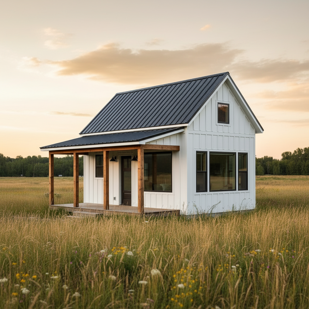 Your tiny house in the open meadow — Hill Country